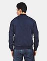 Flying Machine Raglan Sleeve Solid Bomber Jacket