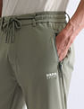 USPA Active Solid Regular Fit Active Track Pants