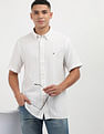 Tommy Hilfiger Textured Linen Regular Shirt