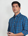 Arrow Sports Tartan Check Cotton Shirt