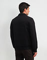 Arrow Solid Regular Fit Casual Jacket