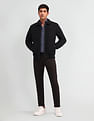 Arrow Solid Regular Fit Casual Jacket