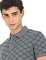 U.S. Polo Assn. Denim Co. Brand Print Cotton Polo Shirt