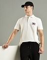 Tommy Hilfiger Solid Regular Fit Cotton Polo T-Shirt