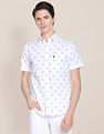 U.S. Polo Assn. Matt Print Dobby Shirt
