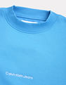 Calvin Klein Institutional Logo Mock Neck Sweatshirt