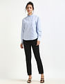 Tommy Hilfiger Striped Relaxed-Fit Cotton Shirt