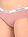 Calvin Klein Underwear Women Pink Mid Rise Solid Hipster Panties