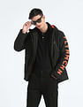 Flying Machine Hooded Heavy Puffer Jacket