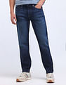 Flying Machine Slash Slim Tapered Mid Rise Jeans