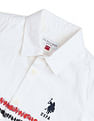 U.S. Polo Assn. Kids Boys Abstract Printed Regular Fit Shirt
