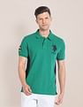 U.S. Polo Assn. Appliqued Slim Fit Polo Shirt