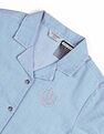 U.S. Polo Assn. Kids Girls Chambray A-Line Dress