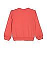 U.S. Polo Assn. Kids Brand Print Cotton Sweatshirt